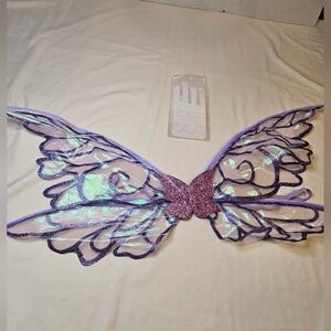 Purple Fairy Wings Wearable, Shiny & Iradecent